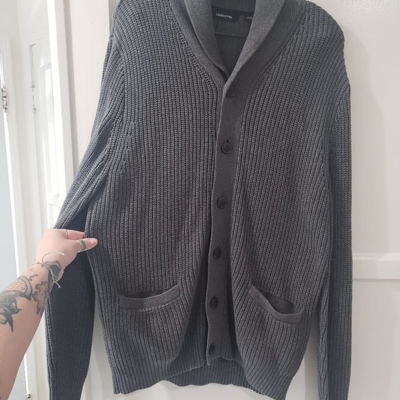 Liz Claiborne Knit Cardigan - Picture 3 of 4